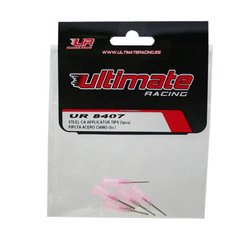 Ultimate Racing Steel CA Applicator Tips (5pcs)