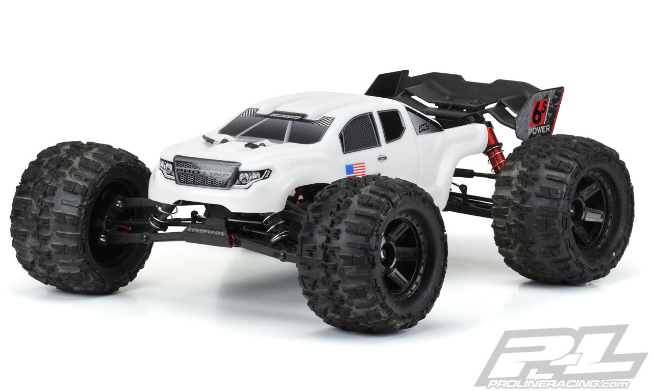 ProLine Pre-Cut Brute Bash Armor Body (White) for Arrma Kraton 3521-15
