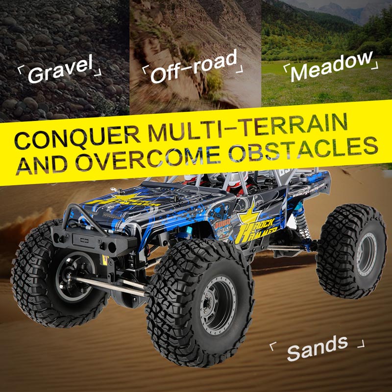 RGT ROCK HAMMER 4X4 RTR 1:10 WATERPROOF BLUE