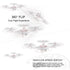 Syma X5UW-D Wifi FPV Adjustable 720P HD Camera RTF Optical Flow Positioning Altitude Hold Quadcopter - RACERC