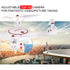 Syma X5UW-D Wifi FPV Adjustable 720P HD Camera RTF Optical Flow Positioning Altitude Hold Quadcopter - RACERC