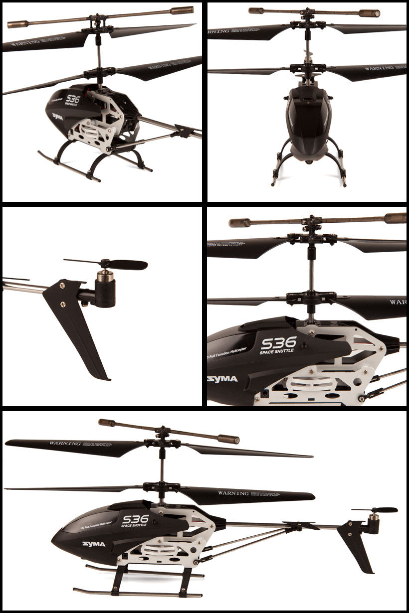 Syma S36 2.4GHz 3.5CH RC Helicopter - RACERC