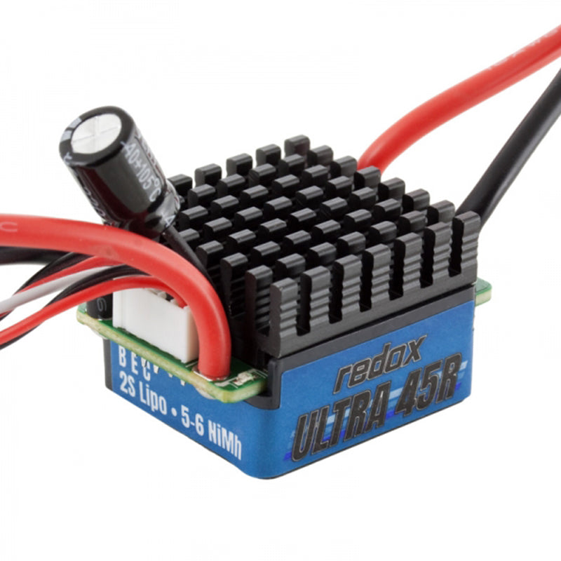 Redox ULTRA 45R ESC 45A Brushed ESC (2S LiPo)
