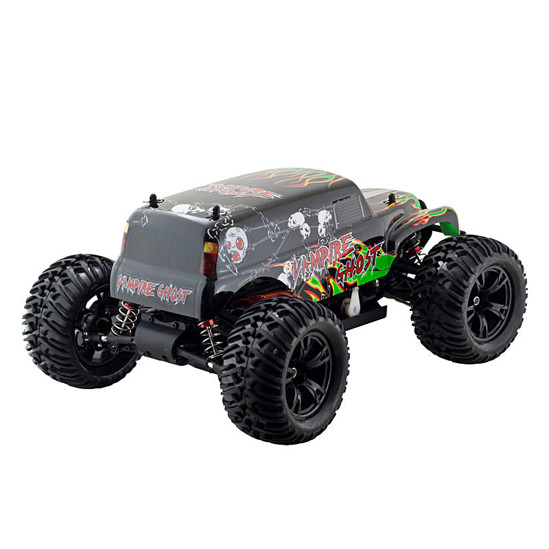 Electric car STADIUM TRUCK RTR 1:10 Off-Road (black-green) - SST