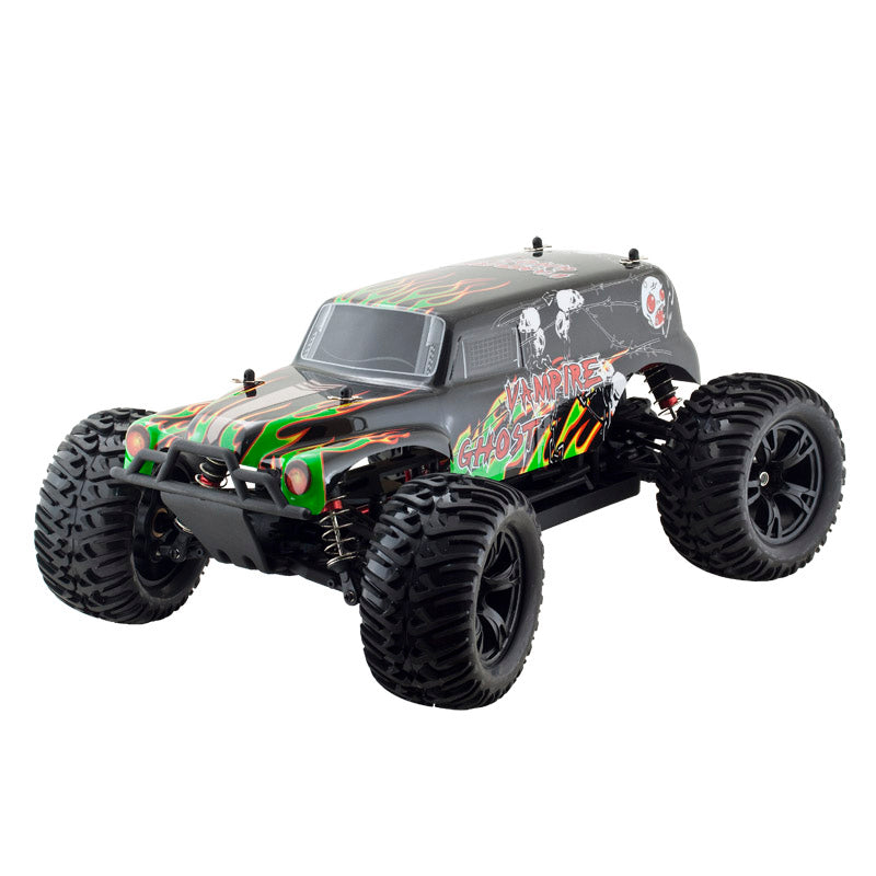 Electric car STADIUM TRUCK RTR 1:10 Off-Road (black-green) - SST