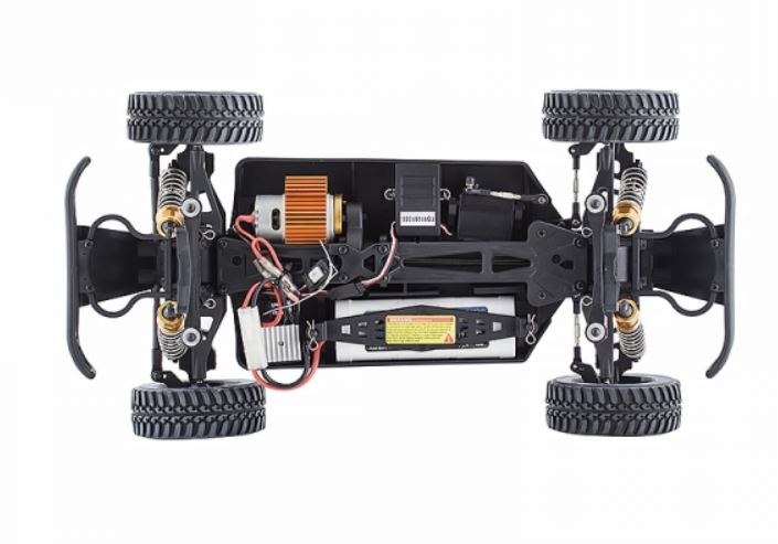 SST Electric car SHORT COURSE RTR 1:10 Off-Road (silver-green)