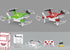 Syma X12S Nano 6-Axis Gyro 4CH RC Quadcopter with Protection Guard - RACERC