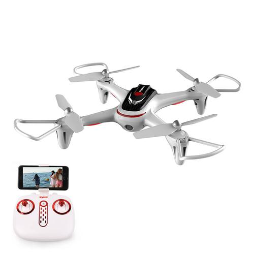 Syma X15W WiFi FPV With 0.3MP HD Camera Altitude Hold 3D Flips APP Control RC Quadcopter Camera Drone RTF - RACERC