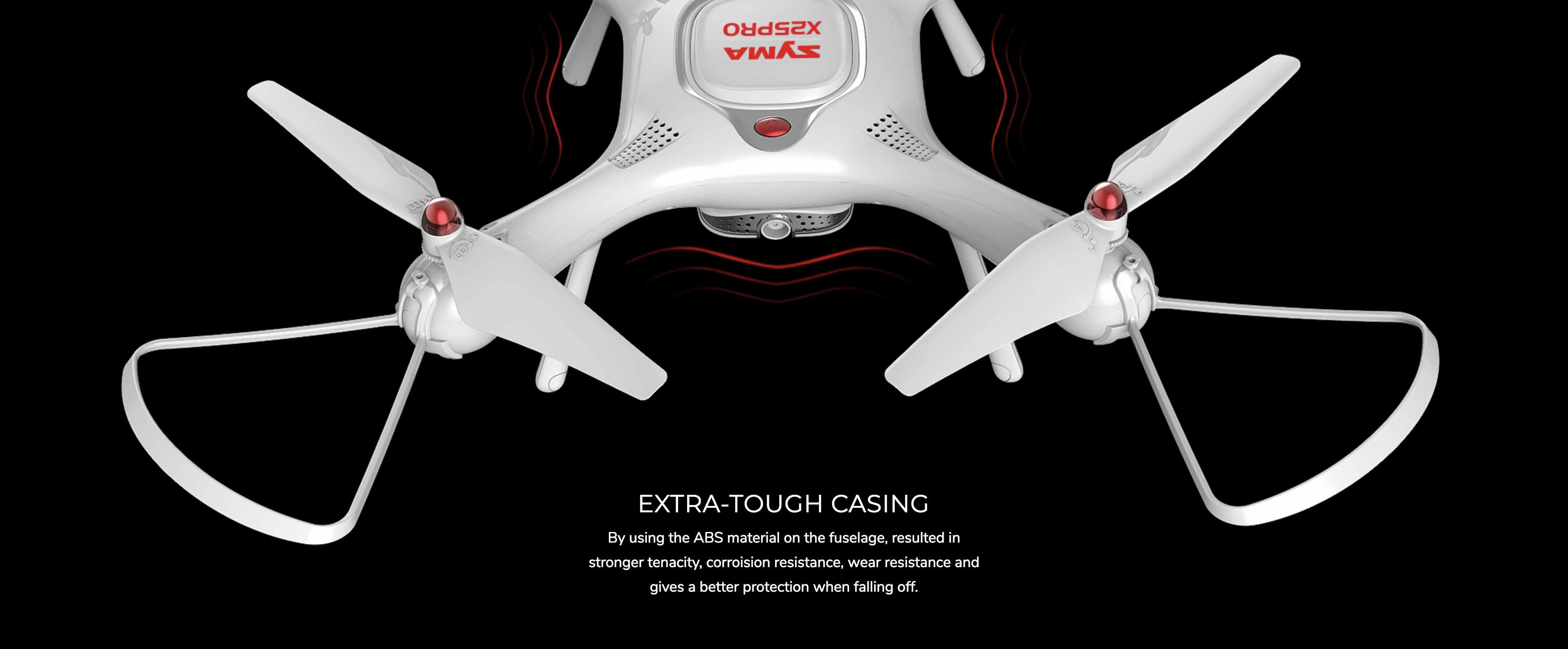 Syma X25 Pro drone with Dual GPS and intelligent flight modes - RACERC