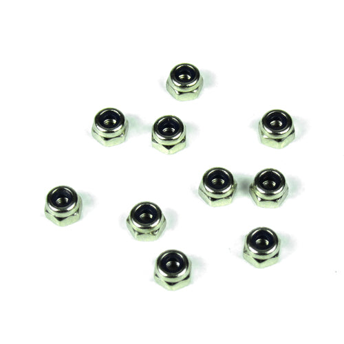 TKR1200 – M2.5 Locknuts (zinc finish, 10pcs) - RACERC