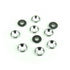 TKR1220 – M3 Countersunk Washers (aluminum, natural, 10pcs) - RACERC