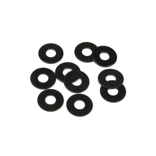 TKR1221 – M3x8mm Washer (black, 10pcs) - RACERC