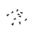 TKR1321 – M3x6mm Flat Head Screws (black, 10pcs) - RACERC