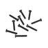 TKR1329 – M3x20mm Flat Head Screws (black, 10pcs) - RACERC