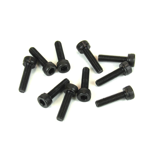 TKR1524 – M3x12mm Cap Head Screws (black, 10pcs) - RACERC