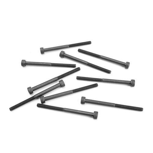 TKR1533 – M3x40mm Cap Head Screws (black, 10pcs) - RACERC