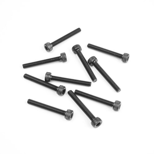 TKR1534 – M3x22mm Cap Head Screws (black, 10pcs) - RACERC