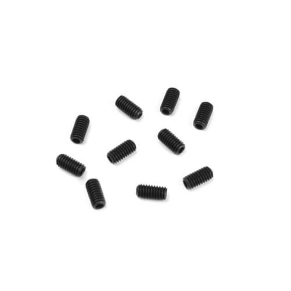 TKR1611 – M4x8mm Set Screws (black, 10pcs) - RACERC