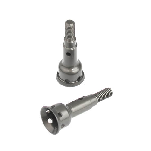 TKR6270RA – Aluminum Stub Axles (rear, 7075, hard ano, EB410, 2pcs) - RACERC