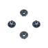 TKR6274 – Wheel Nuts (7mm, serrated, gun metal ano, M4, 4pcs) - RACERC