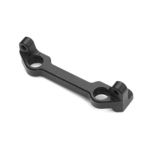 TKR6560A – Aluminum Ackerman Plate (CNC 7075 black ano, EB410/ET410) - RACERC