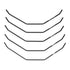TKR6624 – Sway Bar Set (front, bars only, 1.5, 1.6, 1.7, 1.8, 1.9mm, EB410/ET410) - RACERC