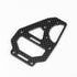 TKR6635C – Center Diff Top Plate and Fan Mount (carbon fiber, EB410) - RACERC