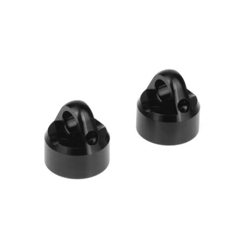 TKR6712A – Shock Caps (7075, emulsion, black ano, 2pcs) - RACERC
