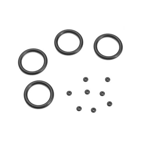 TKR6714 – Emulsion O-ring Set (4x cap seals, 8x emulsion o-rings, for 13mm shocks) - RACERC