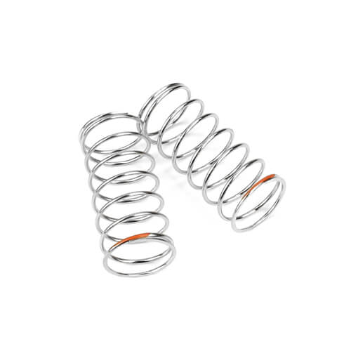 TKR6786 – Shock Spring Set (front, 1.3×8.13, 3.62lb/in, 45mm, orange) - RACERC