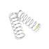 TKR6795 – Shock Spring Set (rear, 1.2×8.25, 2.6lb/in, 53mm, yellow) - RACERC