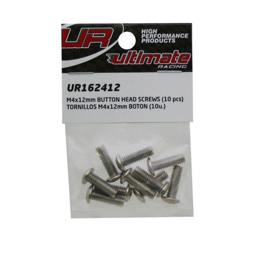 M4X12MM BUTTON HEAD SCREWS (10 PCS)