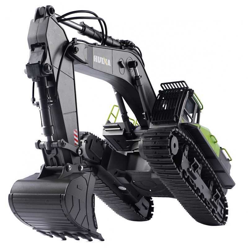 HUINA 1593 1/14 RC Excavator 22CH 2.4GHz – Τηλεκατευθυνόμενος Εκσκαφέας με Die-Cast Κάδο