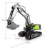 HUINA 1593 1/14 RC Excavator 22CH 2.4GHz – Τηλεκατευθυνόμενος Εκσκαφέας με Die-Cast Κάδο