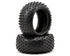 Schumacher U6558 - Mini Spike 2; Rear Tyres - Yellow (pr) - RACERC
