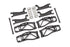 Traxxas Maxx WideMaxx Suspension Kit (Black)
