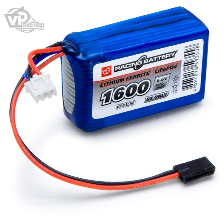 Li-fe Receiver pack 1600mAh Cube - RACERC