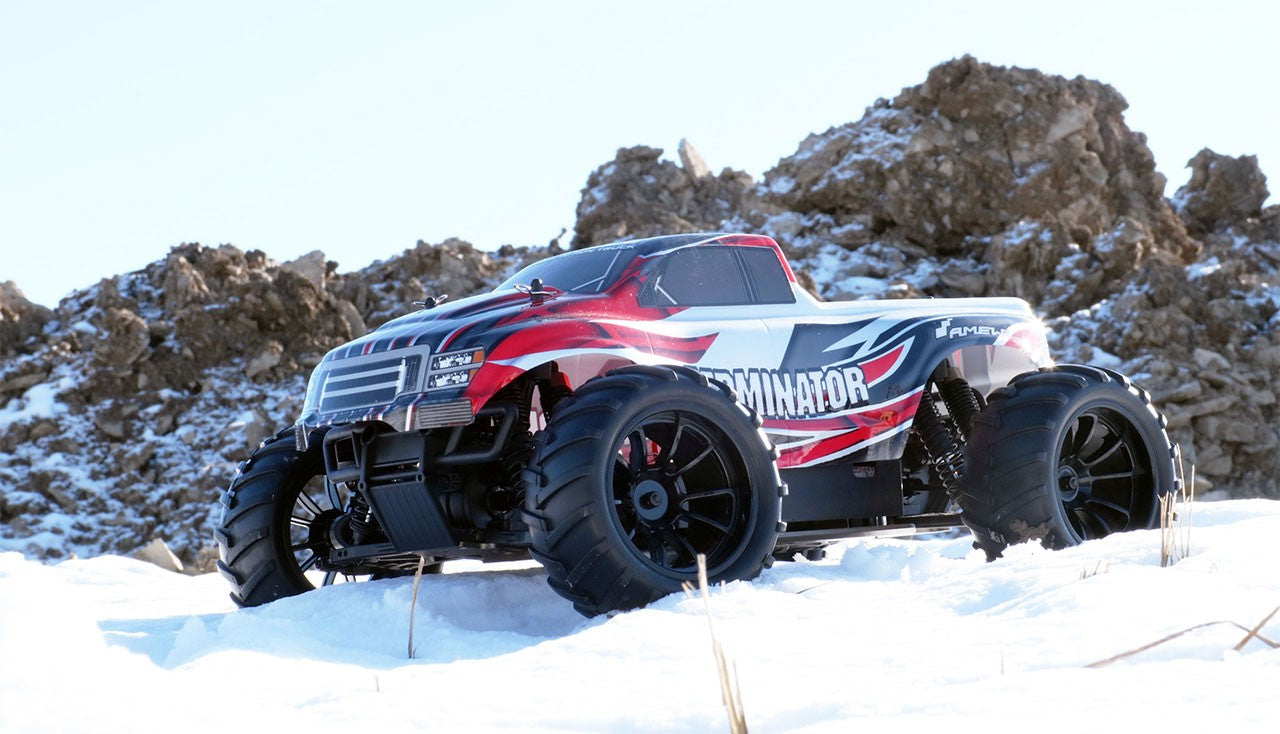 Terminator MonsterTruck Brushed 4WD 1:10, RTR /22318 - RACERC