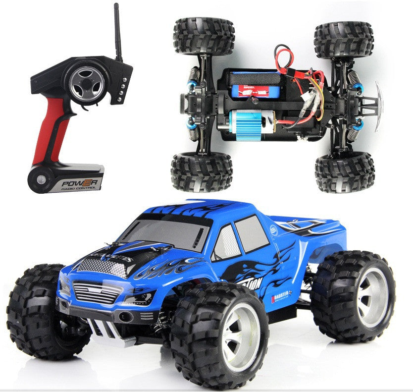 Wltoys A979 1/18 Scale Realistic 4WD 2.4GHz RC Truck Racing 50KMH High Speed Car Model - RACERC