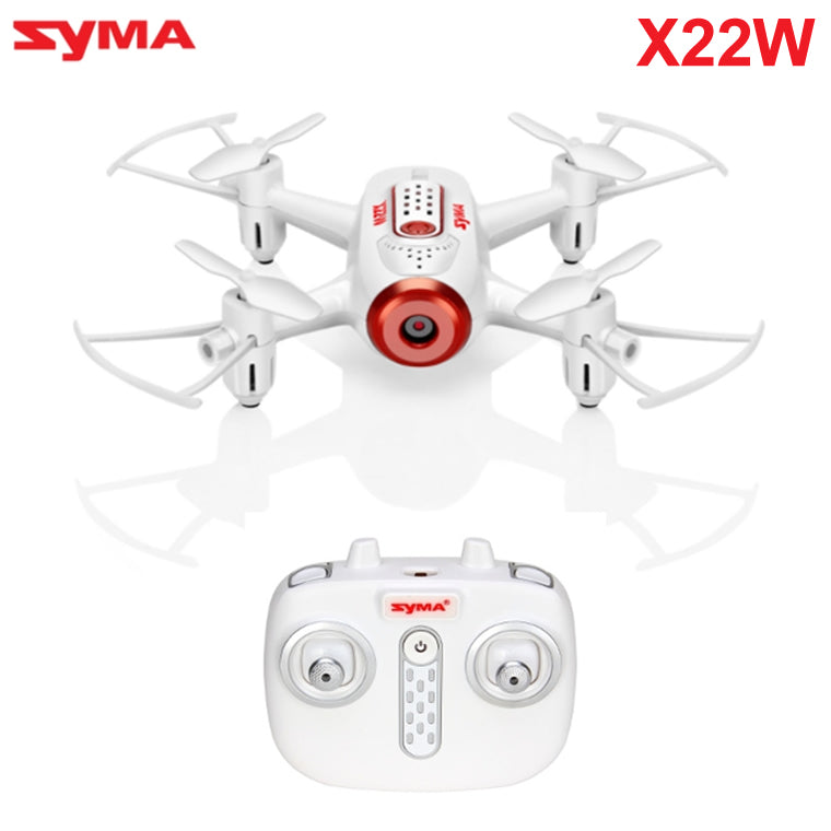 SYMA X22W WIFI FPV RC Quadcopter With HD Camera Altitude Hold Mode RTF - RACERC