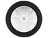 AKA Component 2AB 1/8 Buggy Mounted Tires (White) (2) (Soft - Long Wear)