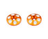 Arrowmax AM-030101 Alu Rear Wing Shims (Orange) (2) - RACERC