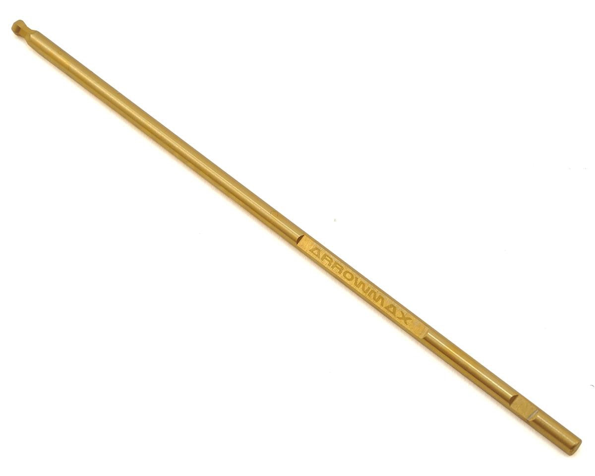 Arrowmax Ball Driver Hex Wrench 2.5 X 120mm Tip Only Tungsten Steel - RACERC