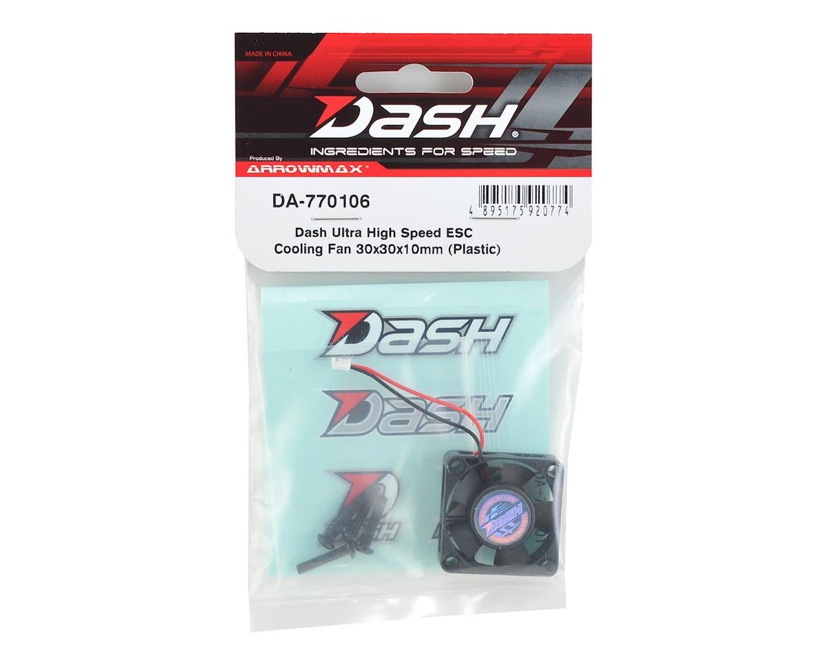 Arrowmax Dash 30x30x10mm Ultra High Speed ESC Cooling Fan - RACERC