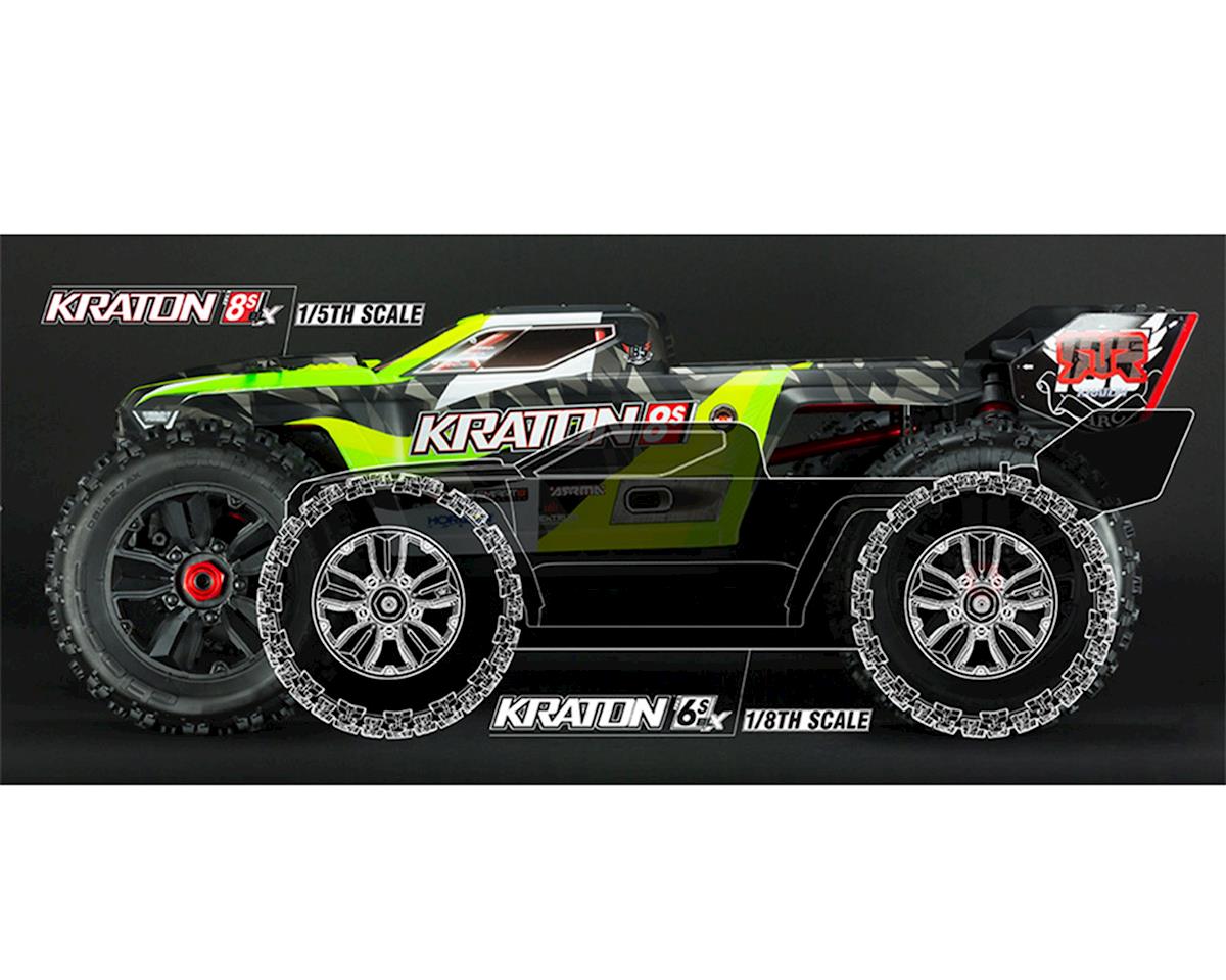 Arrma Kraton 8S BLX Brushless RTR 1/5 4WD Monster Truck w/DX3 Radio, Smart ESC & AVC