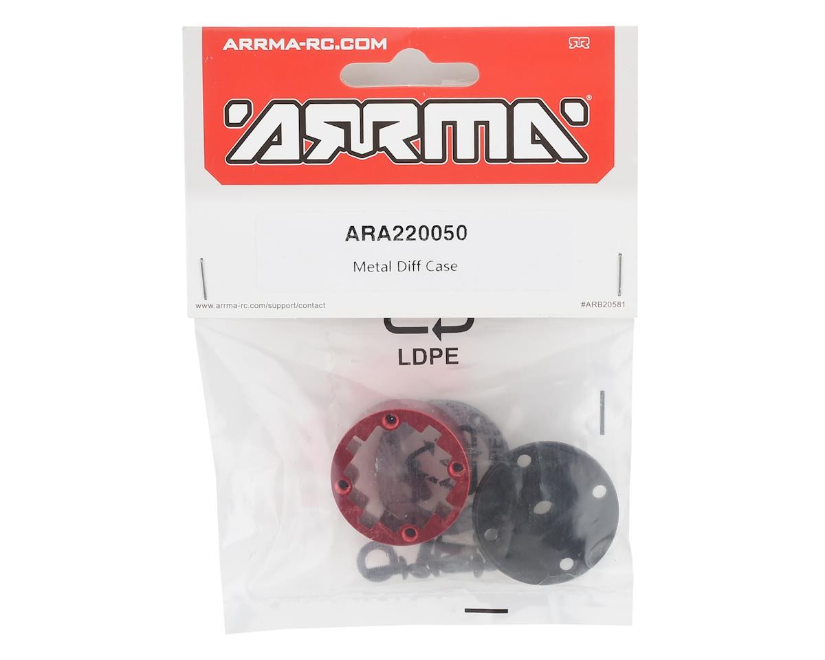 ARRMA 6S BLX Metal Differential Case Red – Μεταλλική Θήκη Διαφορικού για Kraton, Typhon, Mojave, Infraction & 6S BLX