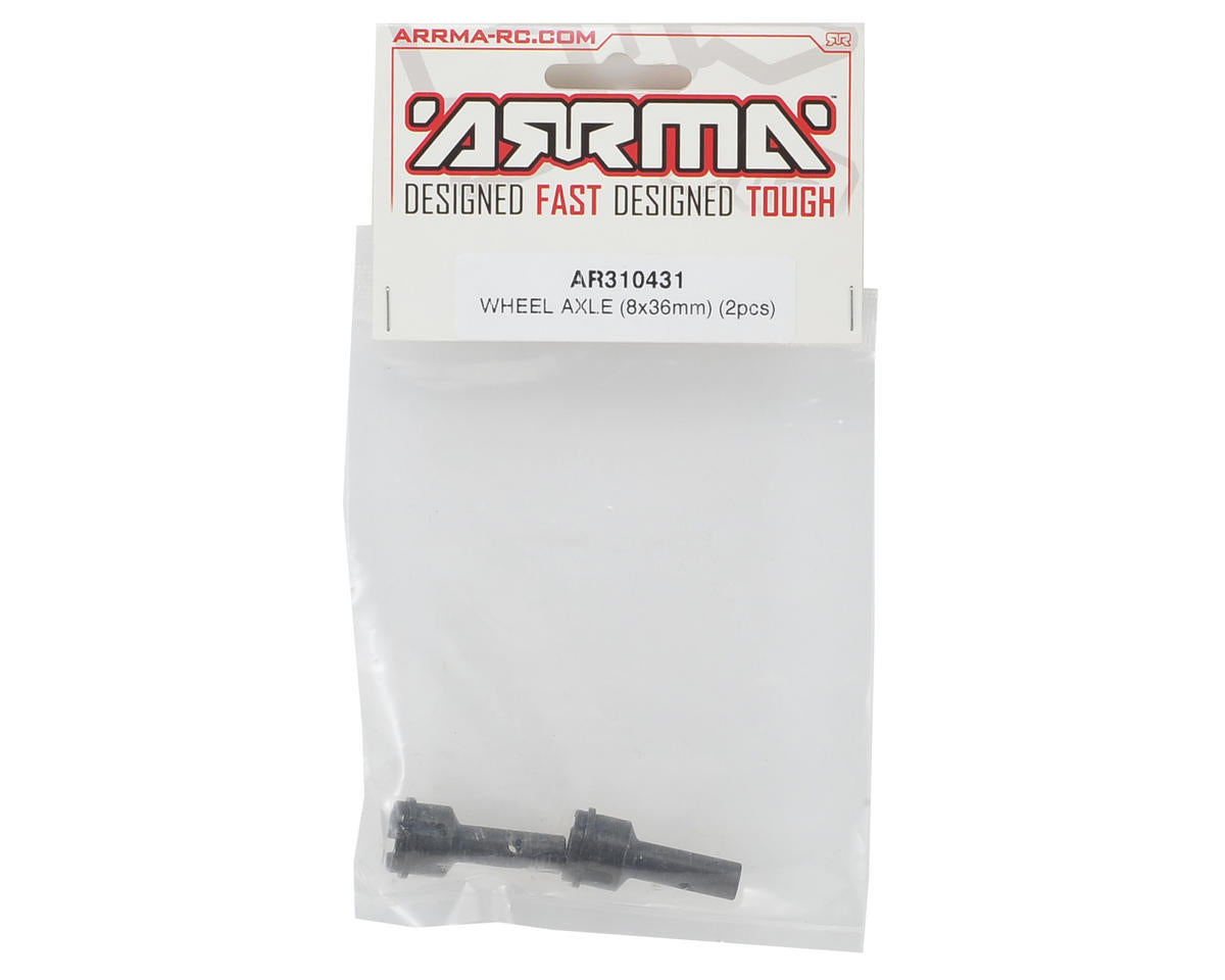 Arrma 8x38mm Wheel Axle Set (2)