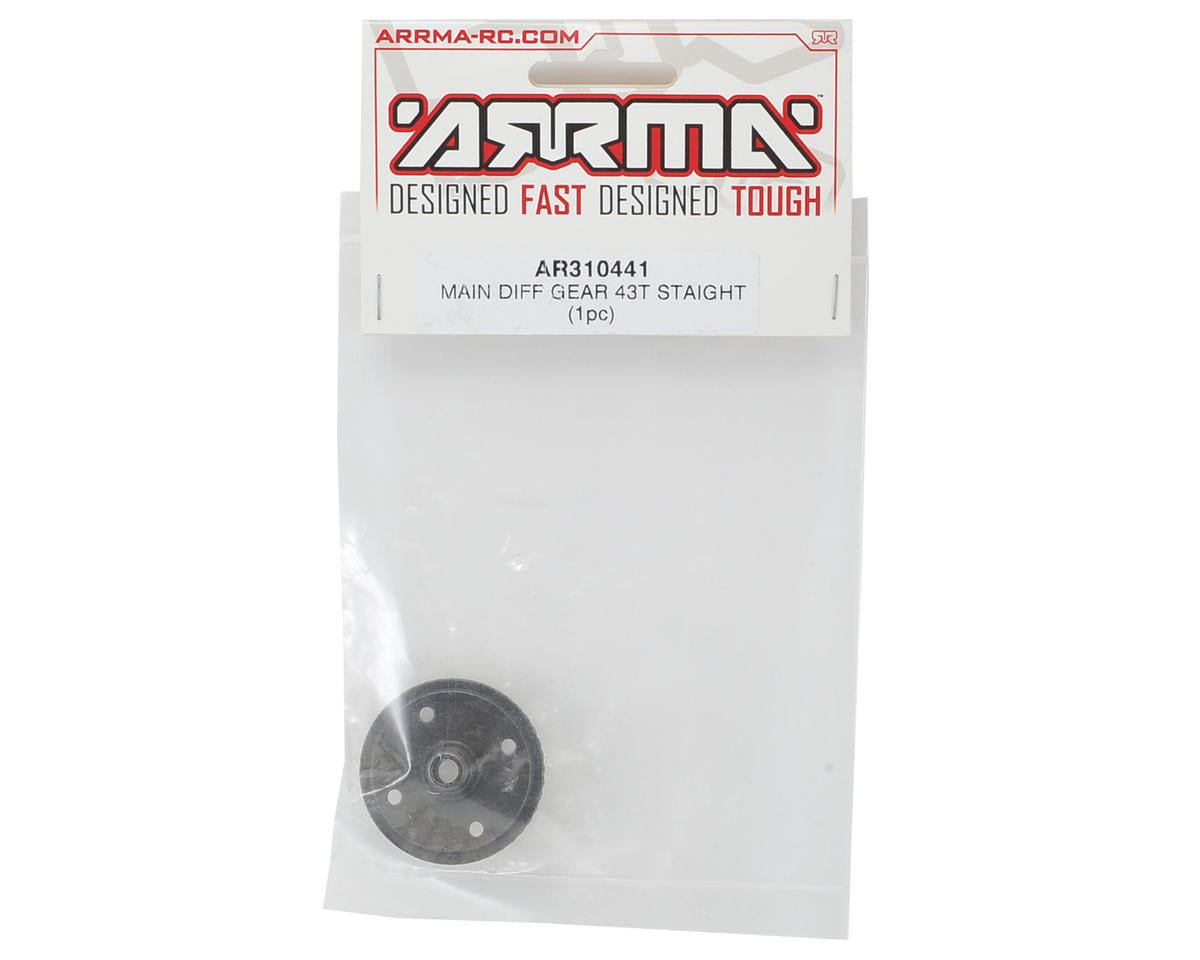Arrma Straight Cut Differential Gear 43T