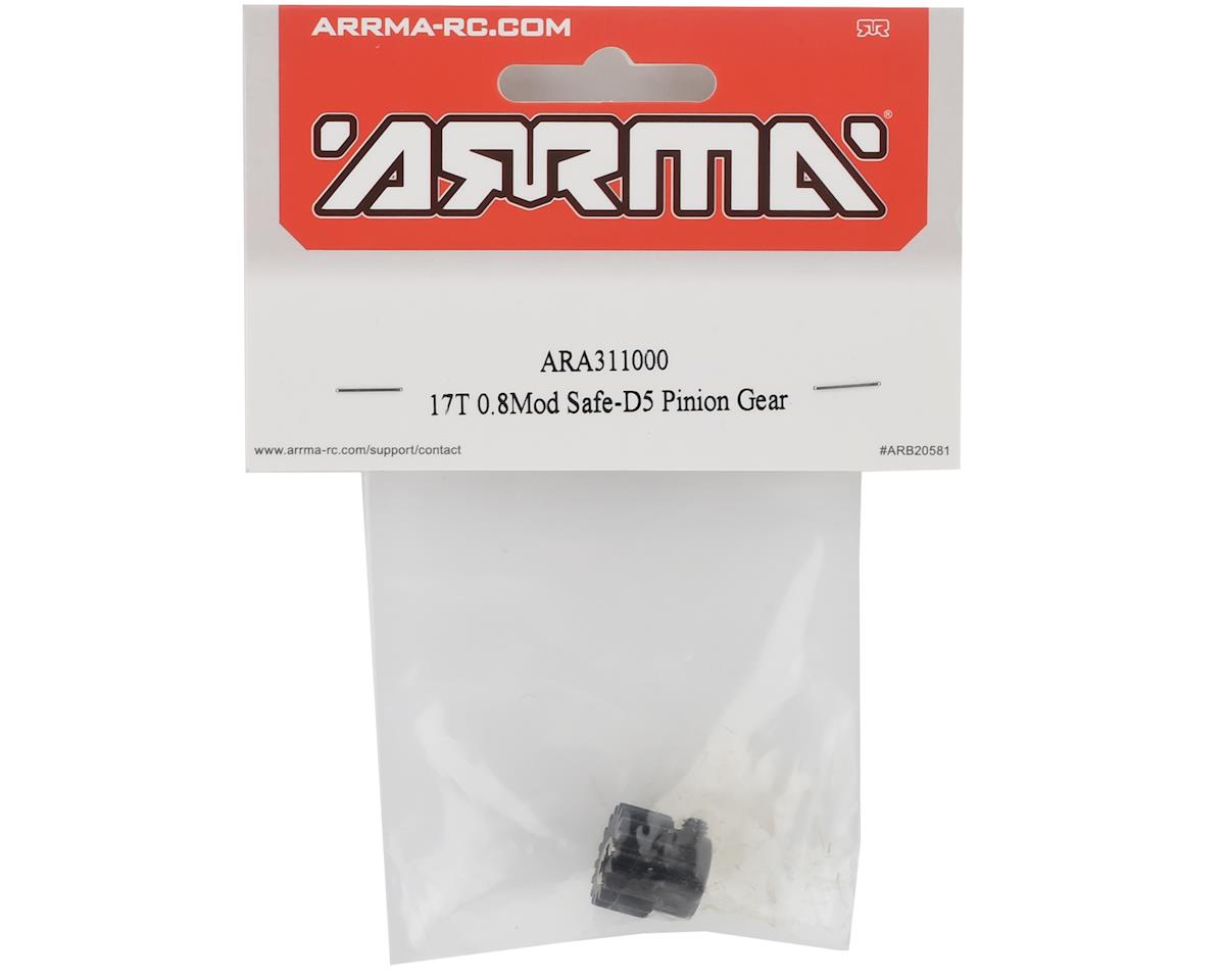 Arrma Safe-D5 Steel Mod 0.8 Pinion Gear (17T)