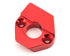 ARRMA 1/8 BLX Aluminum Sliding Motor Mount Plate Red ARA320469 – Αλουμινένια Πλάκα Βάσης Μοτέρ